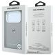 8. Karl Lagerfeld Point & Choupette Sketch MagSafe Case for iPhone 18 Pro / 17 Pro - Gray