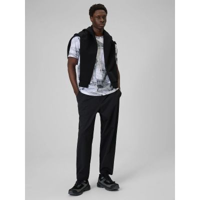 5. Men's regular printed T-shirt 4F 4FRSS26TTSHM3641-97A