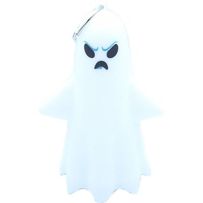 DECORATIVE KEY RING LED GHOST EVIL PENDANT