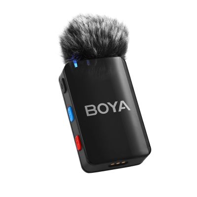 4. BOYA BOYAMIC 2-02 Wireless Lavalier Microphones 2.4 GHz - Black
