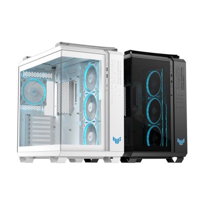 33. Asus TUF GAMING GT502 HORIZON TG ARGB WHITE PC Case