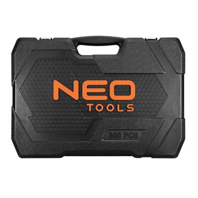 9. 300-Piece Socket Set, 1/2", 3/8", 1/4"