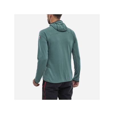4. MILLET TRILOGY ICON LIGHTGRID HM sweatshirt green