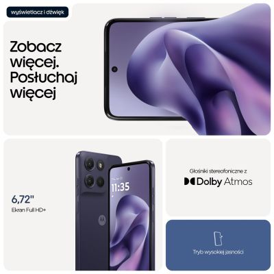 21. Motorola moto g17 17.1 cm (6.72") Dual SIM Android 15 USB Type-C 4 GB 128 GB 5200 mAh Purple