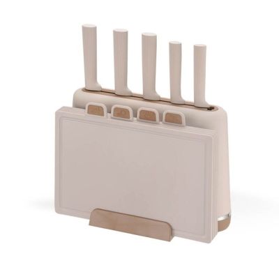 Set of knives + boards MR-1412-BEIGE MAESTRO