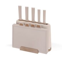 Set of knives + boards MR-1412-BEIGE MAESTRO
