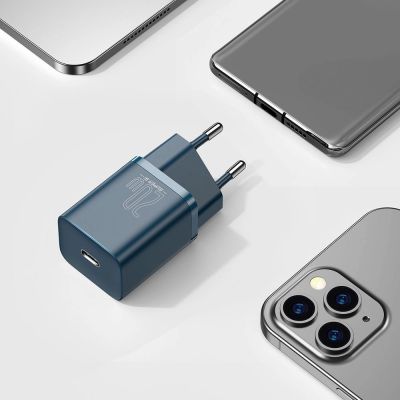 10. Baseus Super Si 1C fast charger USB Type C 20 W Power Delivery blue (CCSUP-B03)