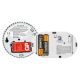 4. K5CO carbon monoxide detector + 2030-DSR3 KIDDE smoke detector