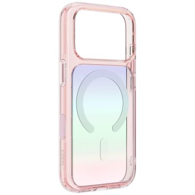 4. Uniq Coehl Estelle Magnetic Charging Case for iPhone 18 Pro Max / 17 Pro Max - Pink