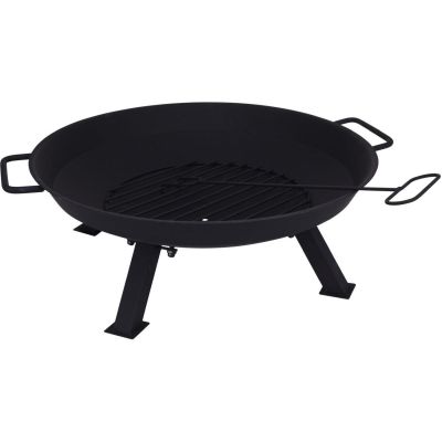 GARDEN FIRE PIT 56CM 4 LEGS