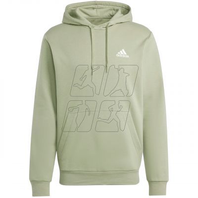 7. adidas Essentials Fleece Hoodie M JJ4662