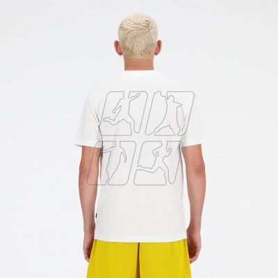 3. New Balance S/S Graphic V Flying NB AG M T-shirt MT41906WT