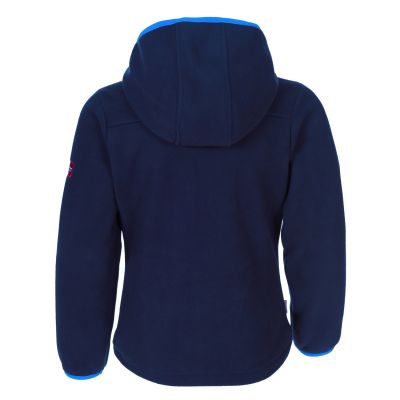 2. TrollKids Kids Stavanger Jacket navy/light blue windproof fleece jacket (706-110)