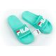 2. Fila women's sports flip-flops Morro comfortable green slippers for the pool