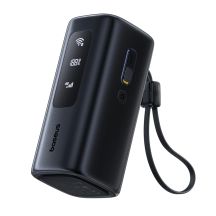Baseus EnerGeek GX11 MiFi 20000mAh 67W Power Bank with Wi-Fi Function - Black