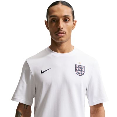 3. Nike England Dri-Fit Primary Men's T-Shirt White IB6228 100