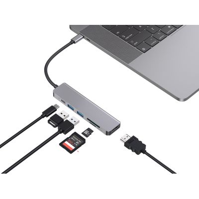 5. Conceptronic DONN02G USB 3.2 Gen 1 (3.1 Gen 1) Type-C Aluminum Docking Station