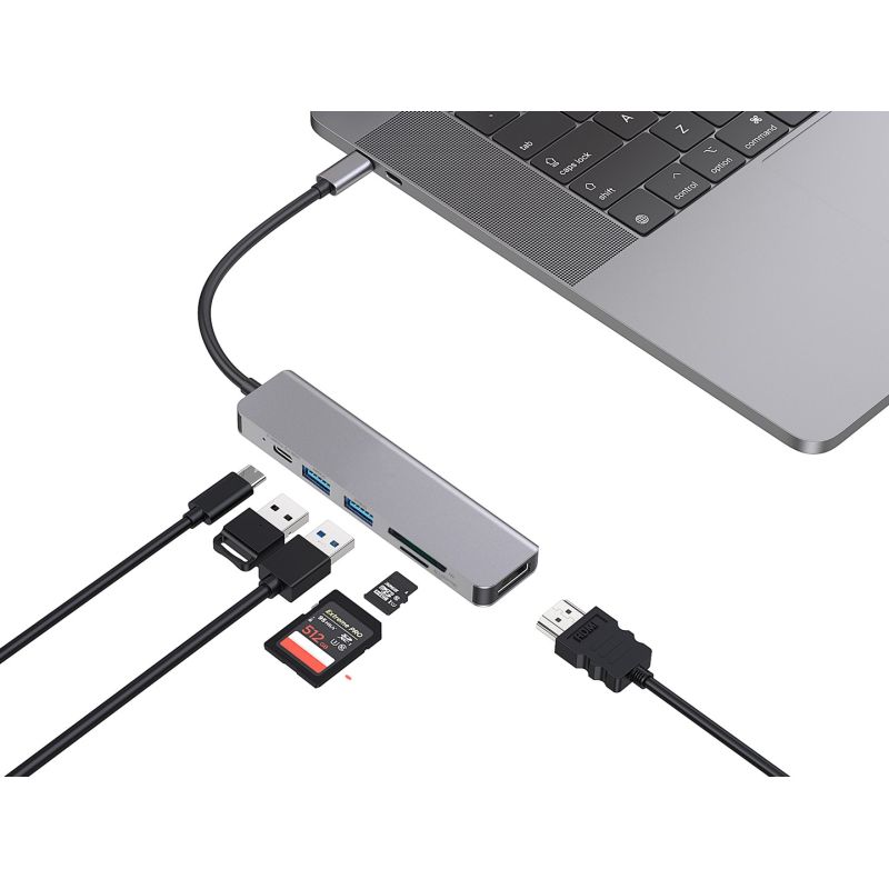 5. Conceptronic DONN02G USB 3.2 Gen 1 (3.1 Gen 1) Type-C Aluminum Docking Station