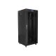 7. LANBERG FLOOR RACK CABINET 19" 27U 600X600 GLASS DOOR LCD BLACK FF01-6627-12BL (FLAT PACK)