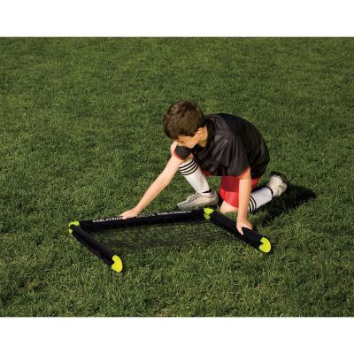 8. FOLDABLE GOAL SET WITH NET 91x61x61CM BALL AND PUMP
