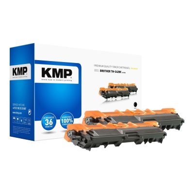 2. KMP B-T57D toner cartridge 2 pcs Black
