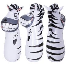 INFLATABLE PUNCHING BAG ANIMAL 53089 ZEBRA