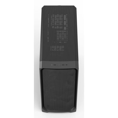 6. Fractal Design Meshify 3 XL Solid Black Case - ATX