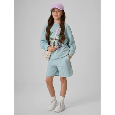 Girls' sweatpants 4F 4FJRSS26TSHOF0925-33S