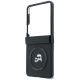 5. Karl Lagerfeld Karl&Choupette Pins MagSafe Case for Samsung Galaxy Z Flip 8 - Black
