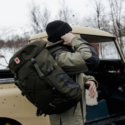 11. Fjallraven Skule Top 26 laptop backpack - deep forest