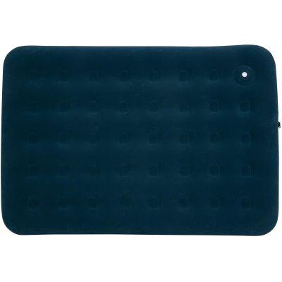 25. FLOCKED MATTRESS FOR 2 PEOPLE WITH BUILT-IN FOOT PUMP 191x137x22CM 24131