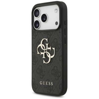 2. Guess 4G Big Logo Case for iPhone 17 Pro - Black