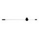 Activejet AJE-LUNGO Black LED Wall Lamp