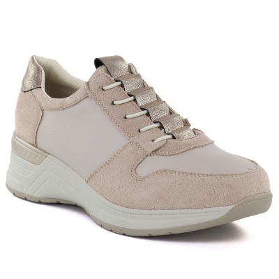 Women's sports shoes classic beige M.Daszyński MR24129