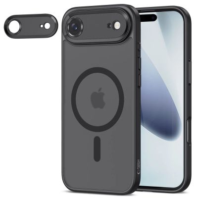 2. Tech-Protect MagCam MagSafe Case for iPhone 17 Air - Matte Black