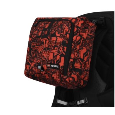 3. Children's school backpack for kindergarten red 18L Lego Ninjago Optimo Plus - 20222-2302