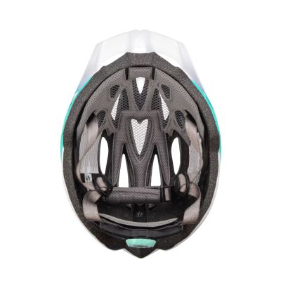 5. Meteor Ovlo M Bike Helmet 55-58 cm White-Mint 17862