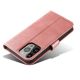 3. Magnet Case elegant bookcase type case with kickstand for iPhone 13 Pro Max pink