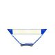 4. Set of 2 rackets + badminton net + tennis net ZSB 2W1