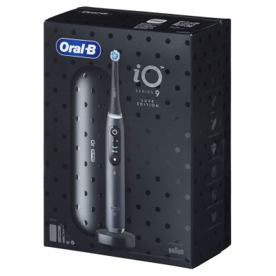 19. Oral-B iO Series 9 Luxe Edition Black Onyx Toothbrush