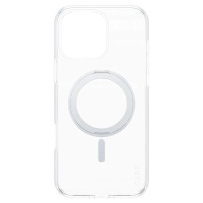 3. CARE by PanzerGlass Feature Kickstand Case iPhone 16 Pro Max 6.9" silver/silver MagSafe 1328