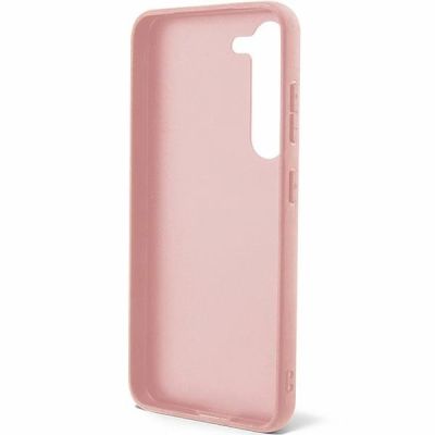 4. Guess Glitter Script Case for Samsung Galaxy S23+ - Pink