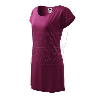 3. Malfini Love W dress MLI-12343 fuchsia