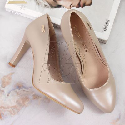 5. Pumps on the post Sergio Leone W SK3AC pearl nude