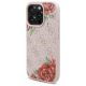 2. Guess GUHMP16LP4ROPEMCP iPhone 16 Pro 6.3" pink/pink hardcase 4G Flowers Print MagSafe
