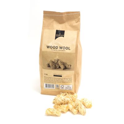 3. BONFEU WOOD WOOL KINDLING 1.5 KG