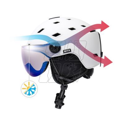 11. Meteor Glide Ski Helmet L 58-61 cm 17297