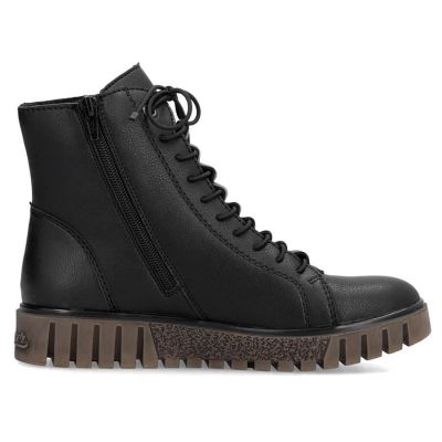 21. Rieker leather ankle boots W Y3410-00 RKR726