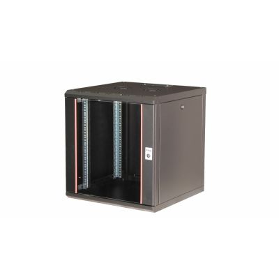Equip EPM-12-6060-B-CBAA 12U Rack Wall Mount Cabinet Black