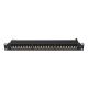 5. LANBERG PATCH PANEL 19" 24 PORT 1U CAT.7 FTP BLACK PPS7-1024-B